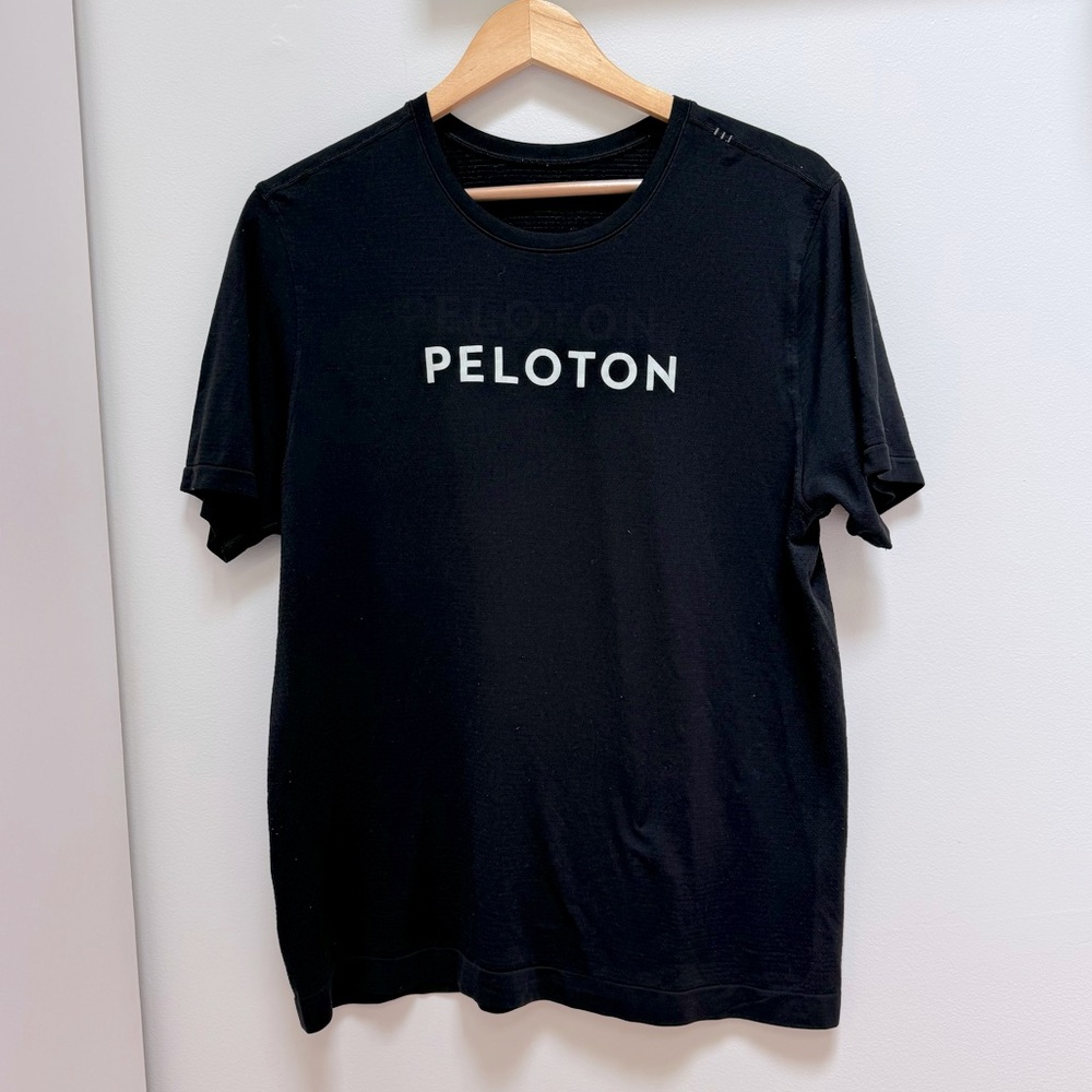 Lululemon Peloton Athletic Shirt Black Size Medium